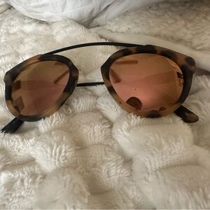 Westward Leaning Tortoise Shell Sunglasses